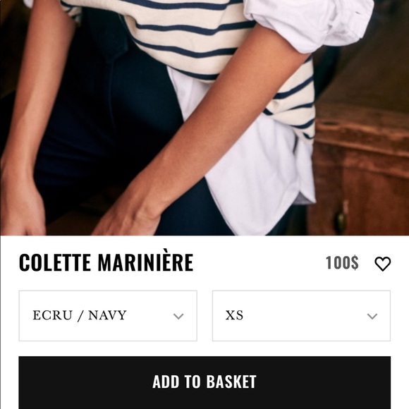 Sézane Colette Mariniere SOLD - Picture 7 of 11